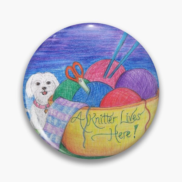 Item preview, Knitter for Life designed and sold by HumbleButler.