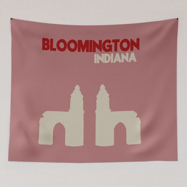 Item preview, BLOOMINGTON INDIANA Wall Print Coffee Table Book Inspired designed and sold by dartydesigns.
