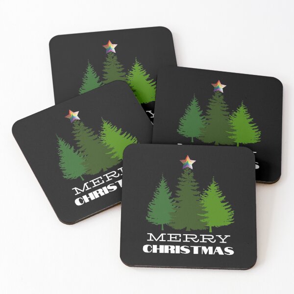 Item preview, Rainbow Star Merry Christmas  designed and sold by RheaRealm.