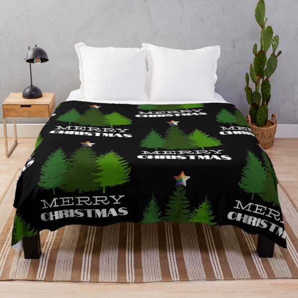 Item preview, Rainbow Star Merry Christmas designed and sold by RheaRealm.