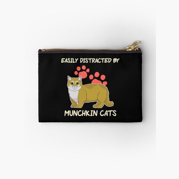Item preview, Easily Distracted Pet Owner Munchkin Cat graphic designed and sold by jakehughes2015.