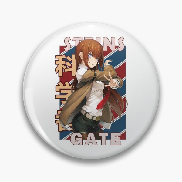 Item preview, Kurisu Makise Steins Gate Shutainzu Gēto Zero Anime design designed and sold by SteinsGateMiche.