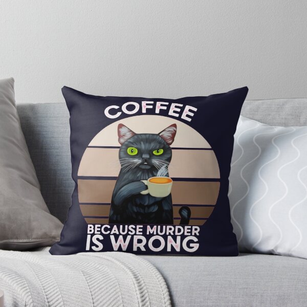 Item preview, Café porque el asesinato está mal designed and sold by SHIRLEYLEE21.