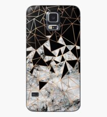 Funda/vinilo para Samsung Galaxy Patrón de polígono de mármol