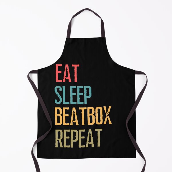 Item preview, eat sleep beatbox repeat shirt designed and sold by SukanyaShop.