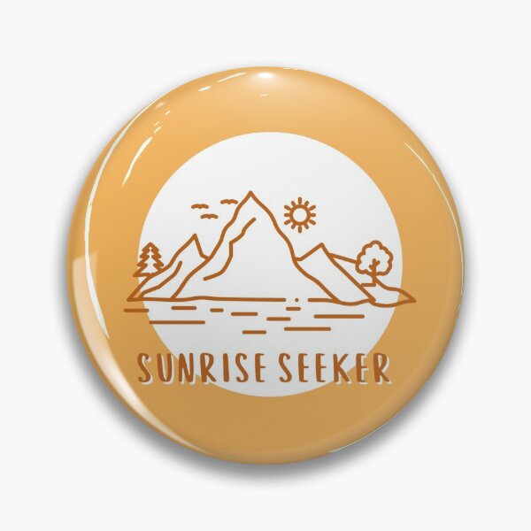 Item preview, Sunrise Seeker Travel Print for T-shirt or Sticker designed and sold by getlostca.