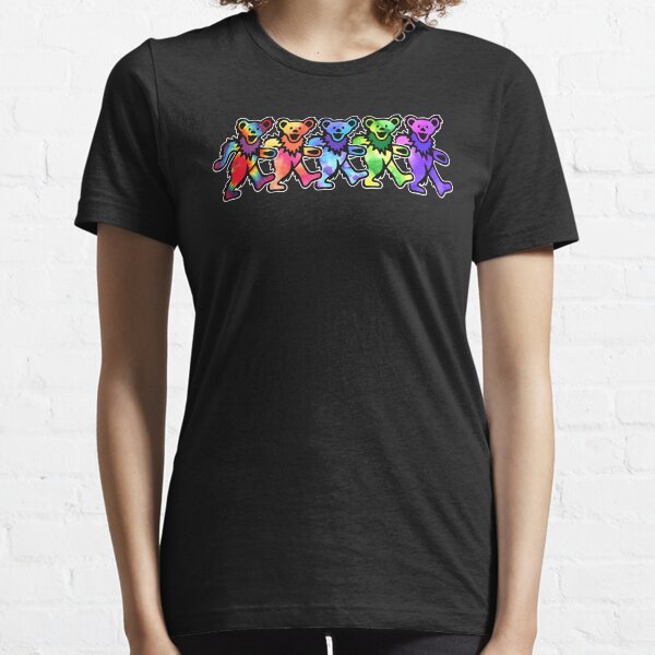 Dancing Grateful Rock Bears Essential T-Shirt
