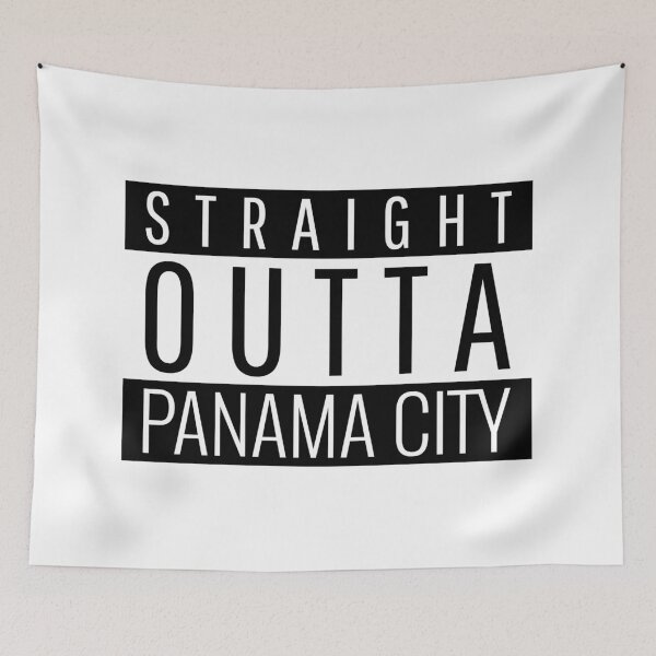 Item preview, Straight Outta Panama City Florida  designed and sold by Teelogic.