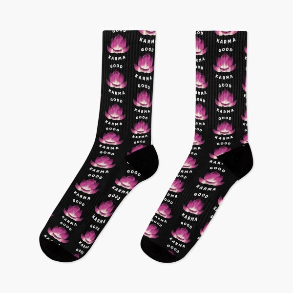 Item preview, Good Karma Pink Lotus Flower Blossom Design designed and sold by OnyxMoonDesigns.