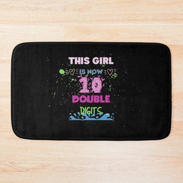 Item preview, This Girl Is Now 10 double digits shirt designed and sold by SukanyaShop.