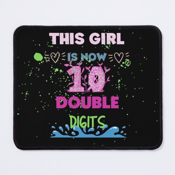 Item preview, This Girl Is Now 10 double digits shirt designed and sold by SukanyaShop.