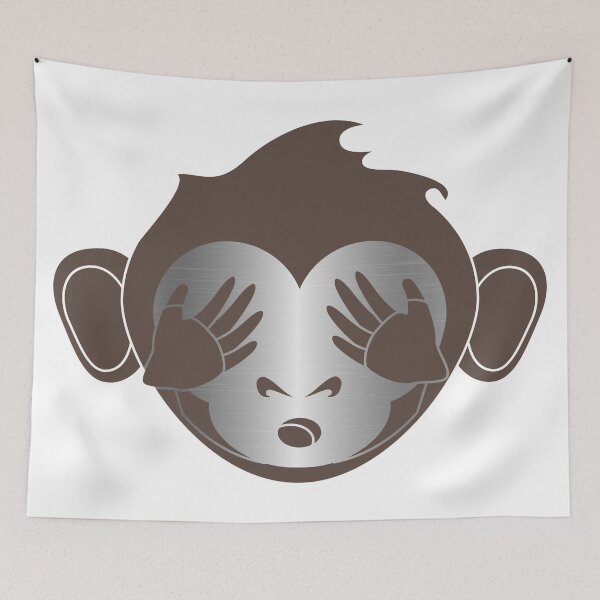 Item preview, Peekaboo Chrome Hearts Monkey designed and sold by Coczzi.