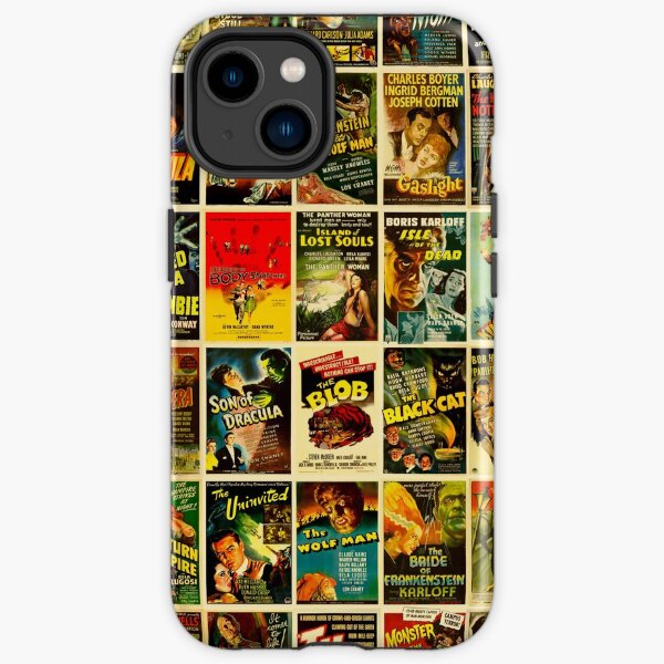 Vintage Classic Horror Monster Movie Posters iPhone Tough Case