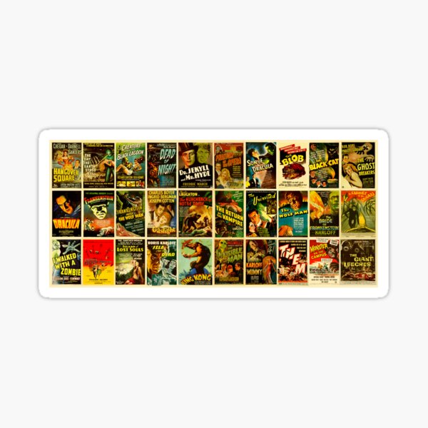 Artikel-Vorschau von Vintage klassische Horror-Monster-Filmposter, designt und verkauft von goodbai.