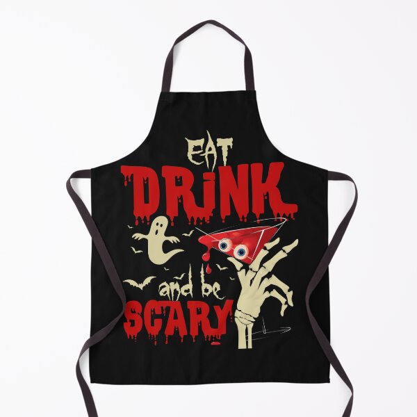 Item preview, Halloween Eat Drink And Be Scary designed and sold by RosaleesPaperie.
