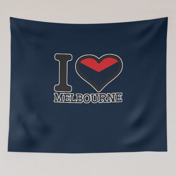 Item preview, “I love MELBOURNE” Apparels, Merchandise, T Shirts, Leggings, Skirt, Mask, Apron, Eco Bag designed and sold by Ink Inc.