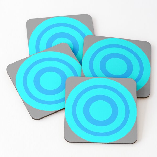 Item preview, Blue Target Circles  designed and sold by erimedle.