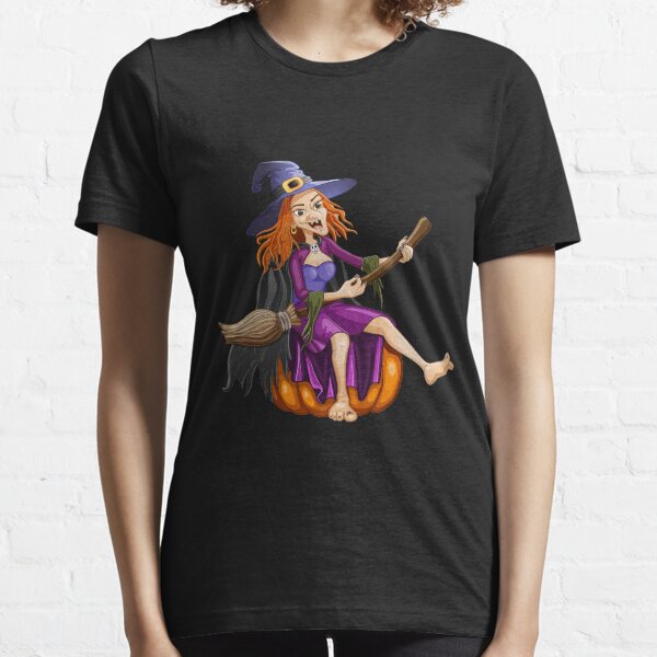 Broom Witch Portable Network Graphics Desktop Wall Essential T-Shirt