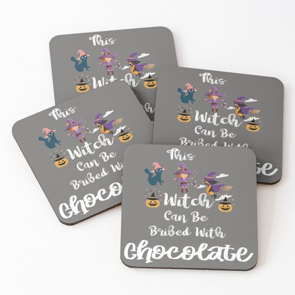 Item preview, This witch can be bribed with chocolate Halloween designed and sold by funnyhalloween.