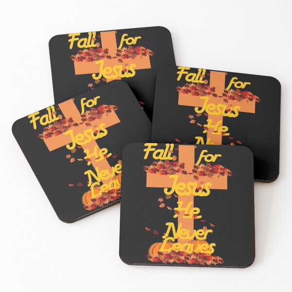 Item preview, Fall For Jesus He Never Leaves designed and sold by toddbrooney.