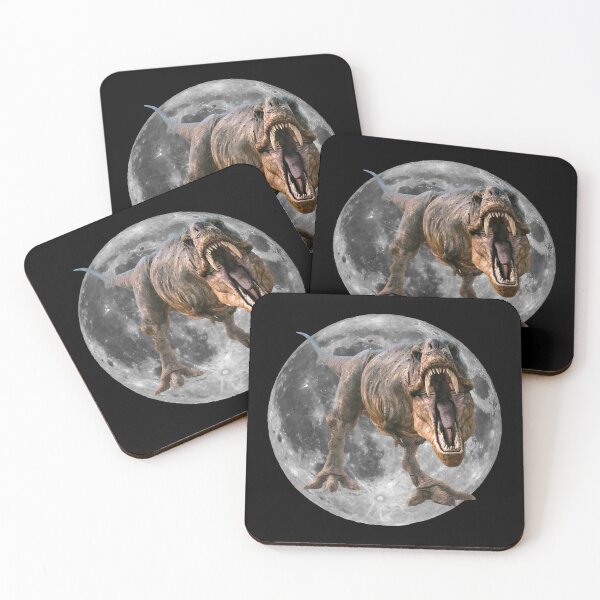 Item preview, Dinosaurs On The Moon designed and sold by DiegoUrz.