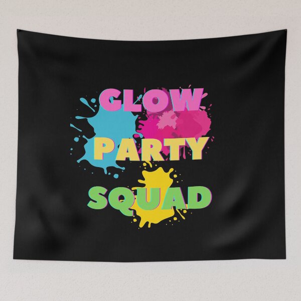 Item preview, glow party squad shirt designed and sold by SukanyaShop.