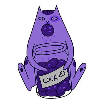 Artwork thumbnail, cookies cat by Rondeboy
