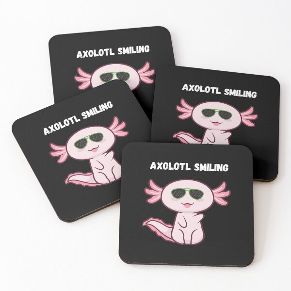 Item preview, AXOLOTL SMILING Essential   designed and sold by MyArtYourWorld.