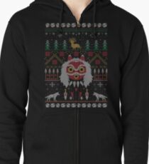 Ugly Princess Sweater Zipped Hoodie