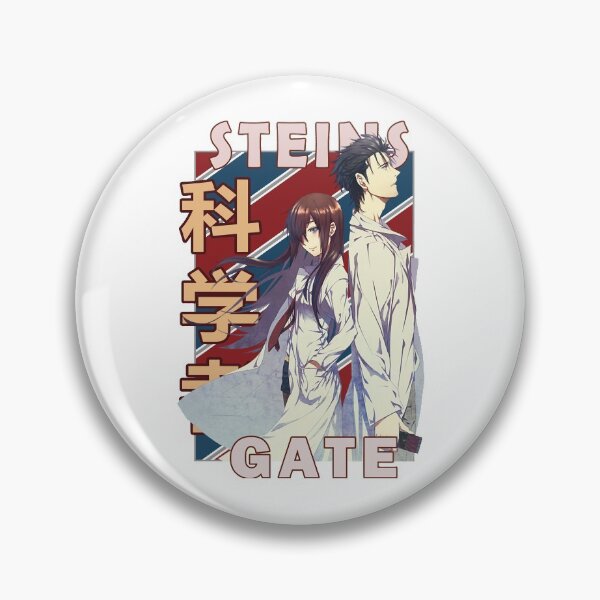 Item preview, Rintarou Okabe and Kurisu Makise Steins Gate Shutainzu Gēto Zero Anime design designed and sold by SteinsGateMiche.