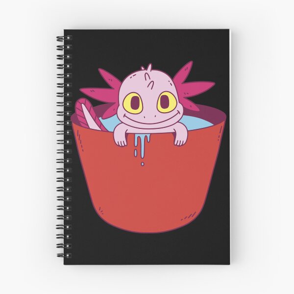 Item preview, Axolotl Smiling In a Bucket  designed and sold by MyArtYourWorld.
