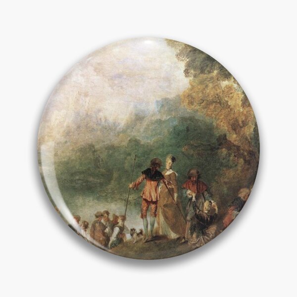 Item preview, Antoine Watteau's The Embarkation for Cythera designed and sold by mosfunky.