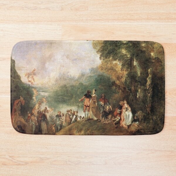 Item preview, Antoine Watteau's The Embarkation for Cythera designed and sold by mosfunky.