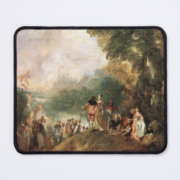Item preview, Antoine Watteau's The Embarkation for Cythera designed and sold by mosfunky.