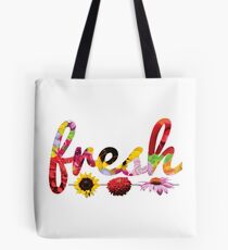 Fresh Flowers Tote Bag