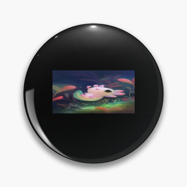 Item preview, Axolotl Smiling Mouse Pad designed and sold by MyArtYourWorld.