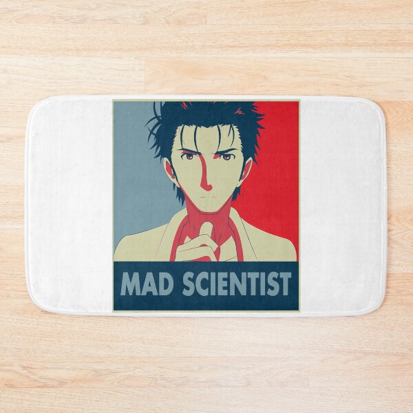 Artikelvorschau, Visual Novel Game Steins Gate Anime Science Adventure - Mad Scientist Pop Art Rave Acid entworfen und verkauft von SteinsGateMiche.