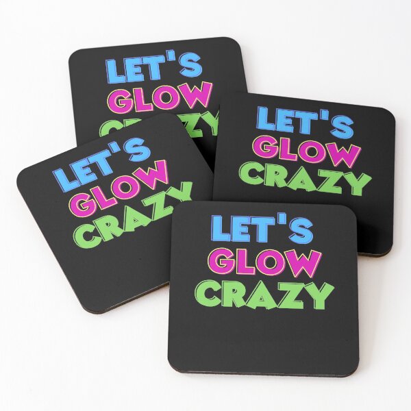 Item preview, let's glow crazy shirt designed and sold by SukanyaShop.