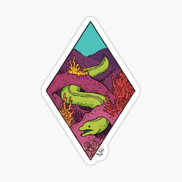 Moray Sticker