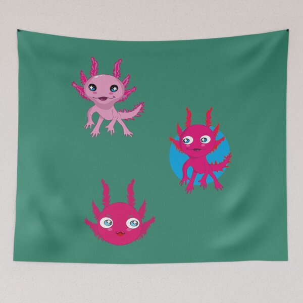 Item preview, Axolotl Smiling s pack   designed and sold by MyArtYourWorld.