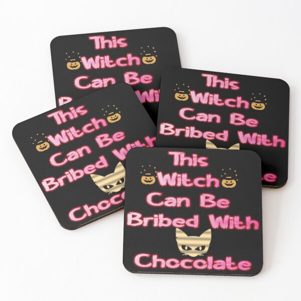 Item preview, This witch can be bribed with chocolate Halloween designed and sold by funnyhalloween.
