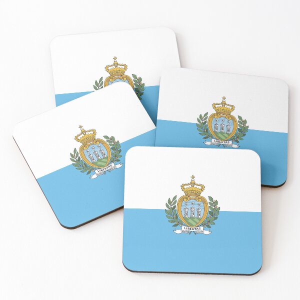 Item preview, SAN MARINO Flag Gifts, Masks, Stickers & Products designed and sold by mpodger.