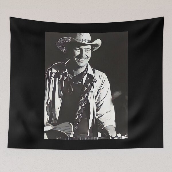 Item preview, Men Women Jerry Jeff Walker With Guitar . Black And White  Funny Graphic Gifts designed and sold by BethSchmeler410.