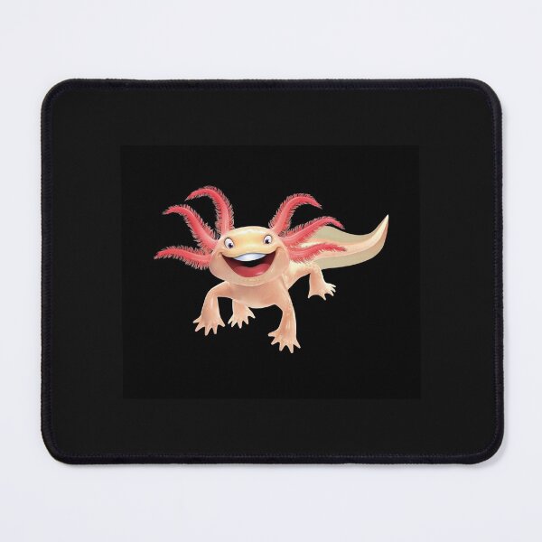 Item preview, AXOLOTL SMILING TRENDY Throw Blanket designed and sold by MyArtYourWorld.