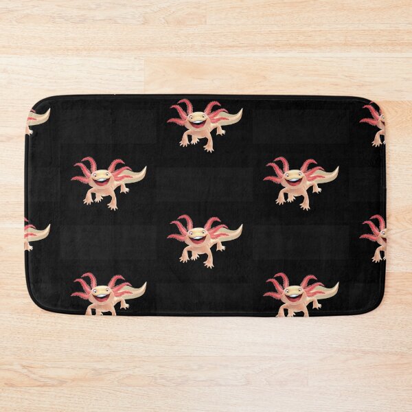 Item preview, AXOLOTL SMILING TRENDY Throw Blanket designed and sold by MyArtYourWorld.