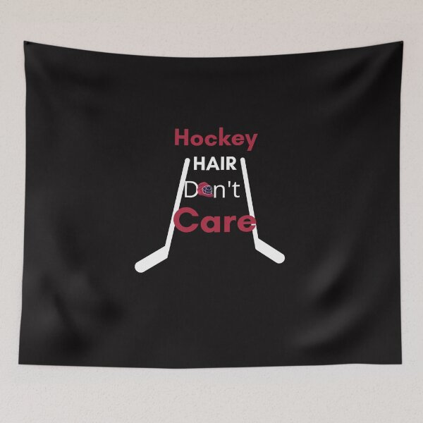 Item preview, hockey hair don't care shirt designed and sold by SukanyaShop.
