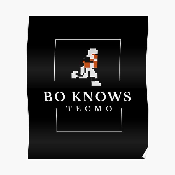 New GOAT - Tecmo Bowl Bo Jackson Men's T-Shirt S-5XL