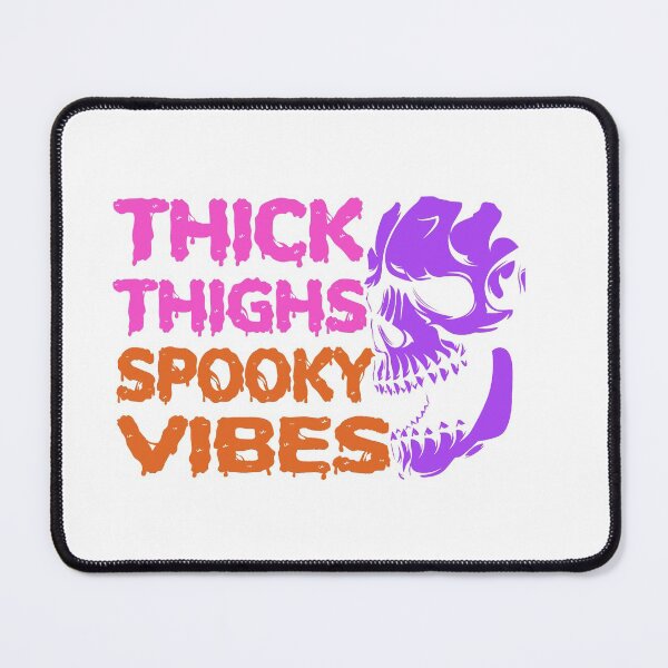 Item preview, thick thighs and spooky vibes Halloween witchy goth skull designed and sold by Majesticoo.