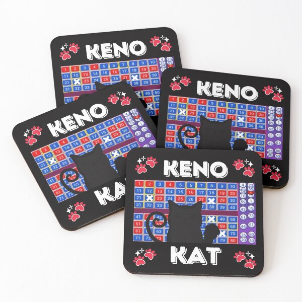 Item preview, Funny Keno Gambling Cat designed and sold by SloganExpress.