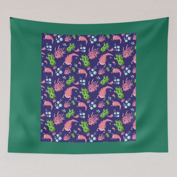 Item preview, Colorful Smiling Axolotl Underwater Pattern Backpack designed and sold by MyArtYourWorld.